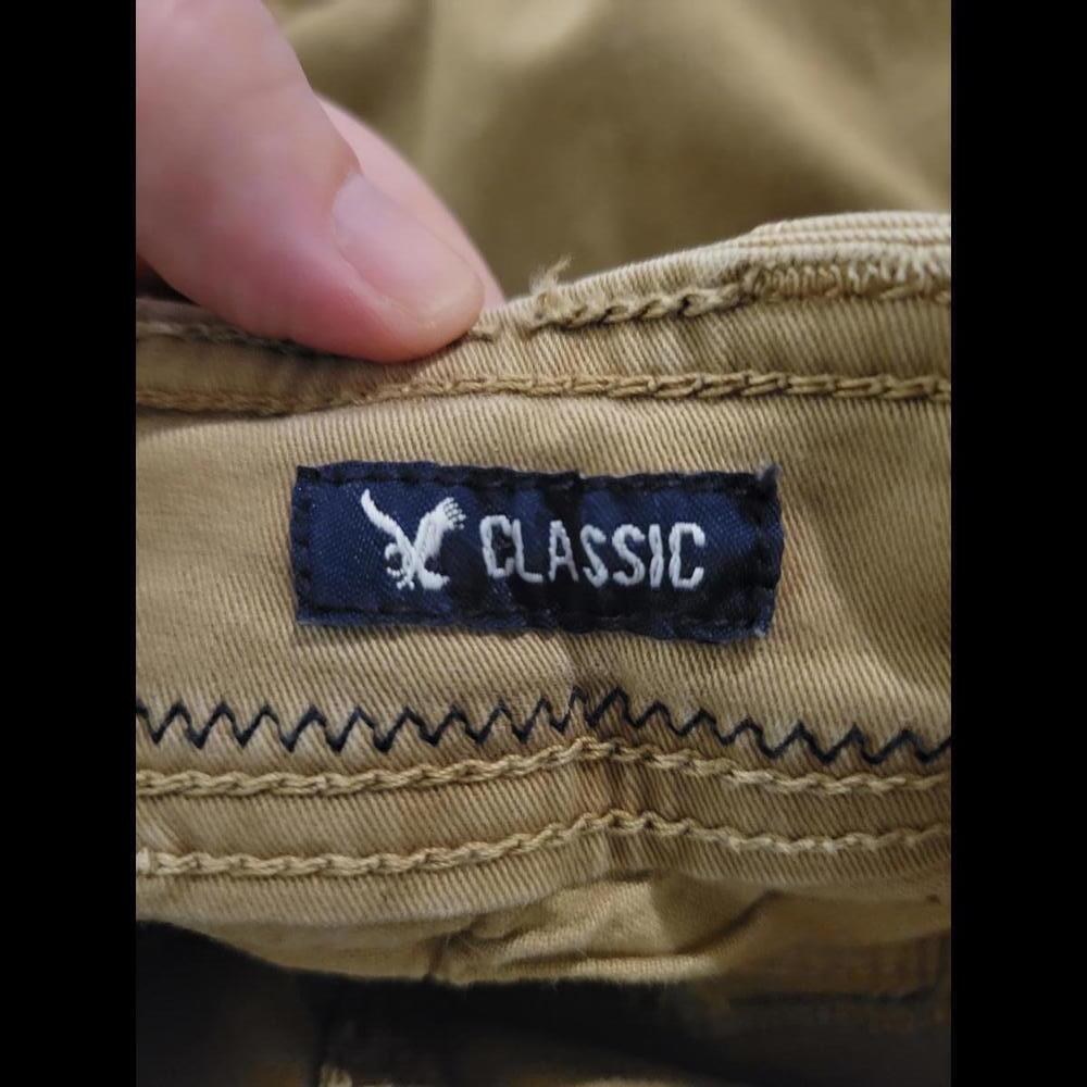 American Eagle Outfitters 26" tan khaki cargo shorts - Picture 4 of 6